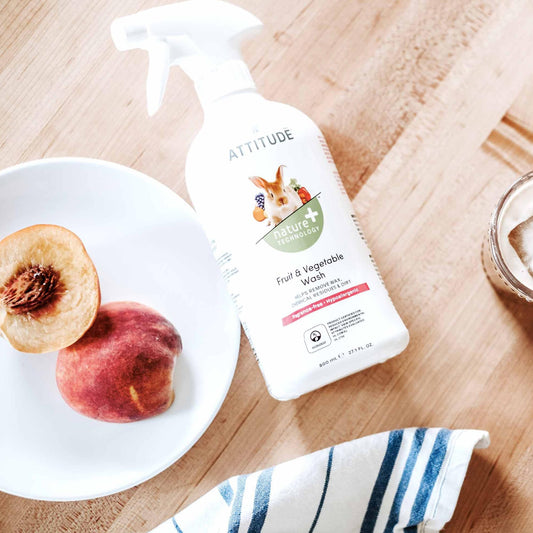 Attitude  Nature+Fruit Vegetables Wash 800ml
