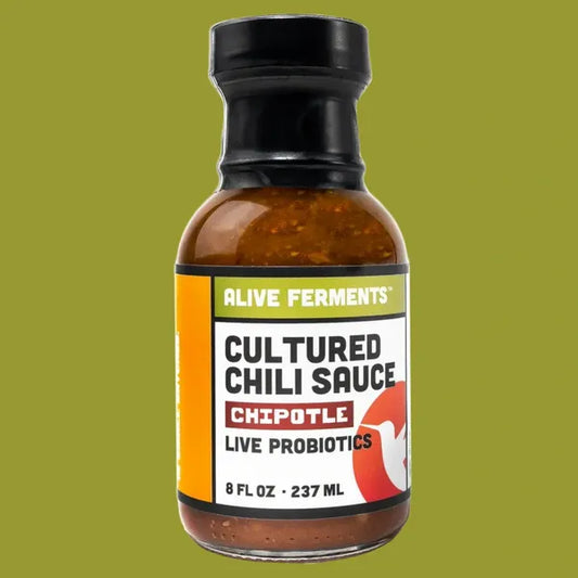 ALIVE FERMENTS
Probiotic Cultured Chili Sauce - Chipotle 237ml
