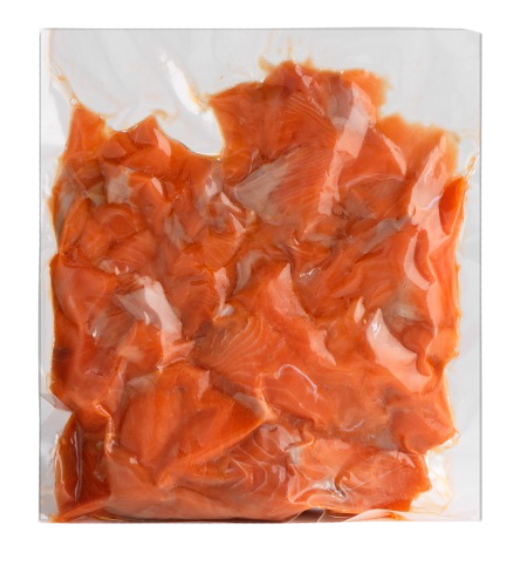 Smoked Sockeye Salmon Lox Trimmings Oceanwise WILD 454g (1lb)