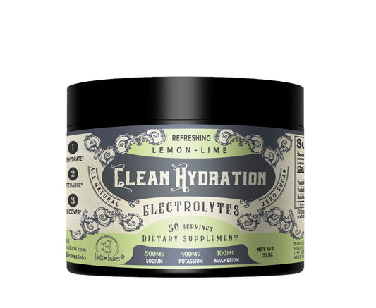 Clean Hydration - Lemon Lime - Electrolytes 100 servings