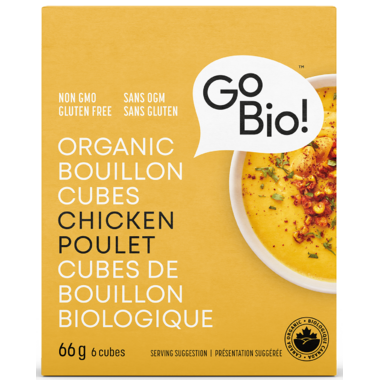 GoBIO! Organic Chicken Bouillon Cubes 66 g