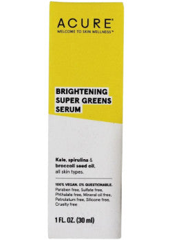 Acure Brightening Super Greens Serum - 30ml