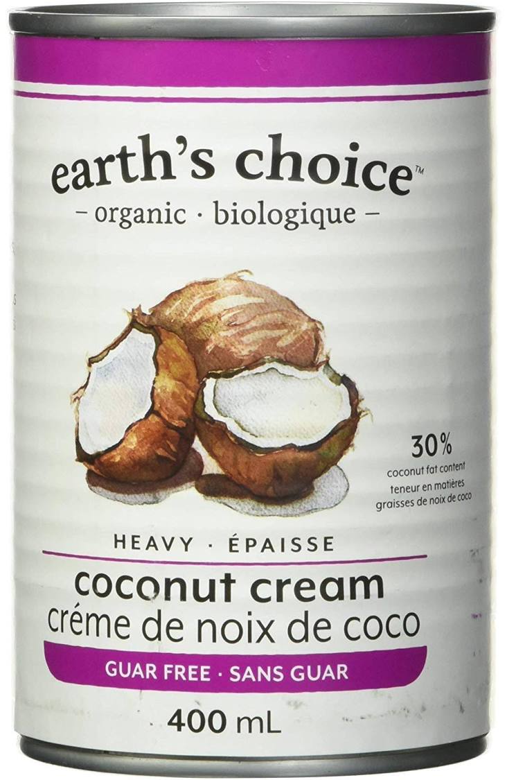 Earth’s Choice Organic Guar-Free Heavy Coconut Cream, 400mL