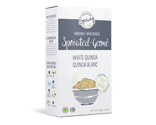 Second Spring Organic Sprouted White Quinoa 400g