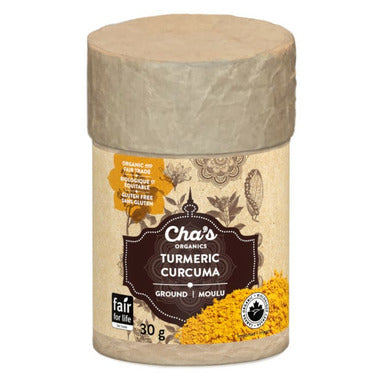 Cha's Organics Turmeric Ground
30 g