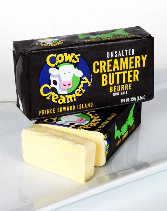 COWS CREAMERY Unsalted Creamery Butter 250 g