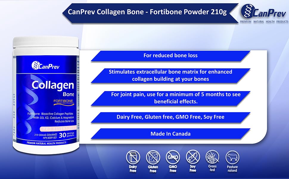 CanPrev Collagen Bone 210g