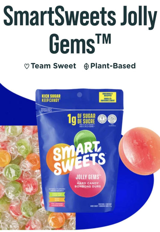 Smart Sweets Jolly Gems Hard Candy 70g