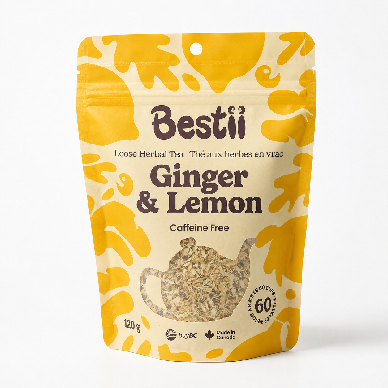 Bestii Organic Ginger & Lemon Tea