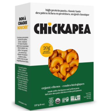 Chickapea Organic Pasta Elbows, 227g