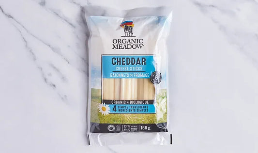 Organic Meadow - Organic Mild Cheddar Cheese Sticks 168g