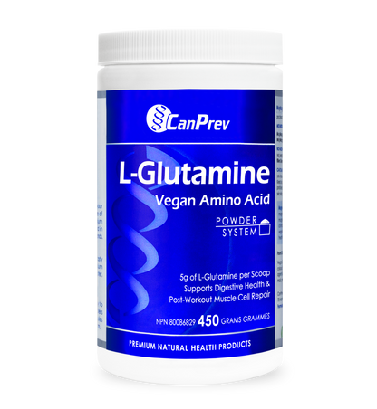 CanPrev L-Glutamine Vegan Amino Acid 450g