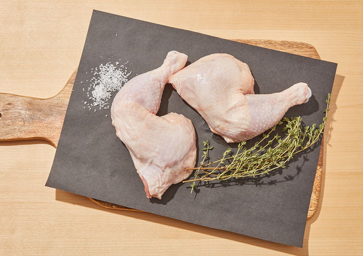 Organic Air Chilled Whole Chicken Legs  (100% Locally Raised Ontario Chicken) 5lbs