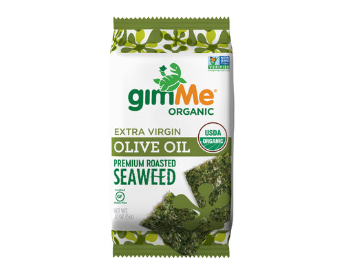 Gimme Organic Roasted Olive Oil Seaweed (6bags)