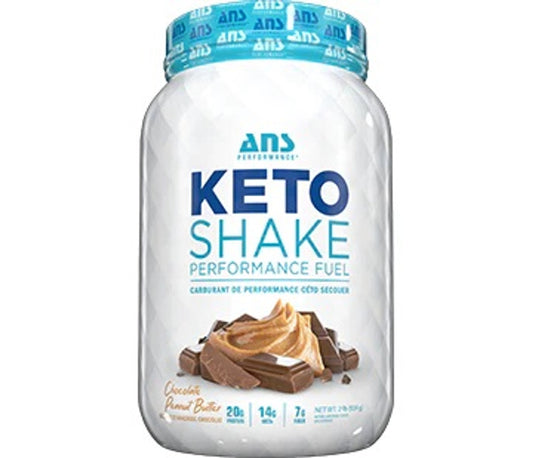 ANS Performance Keto Shake Protein Powder Peanut Butter Chocolate 924g