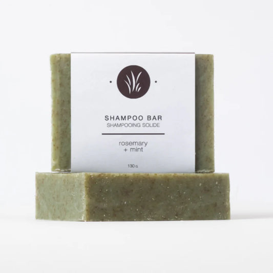 All Things Jill Rosemary + Mint Shampoo Bar Soap 130g