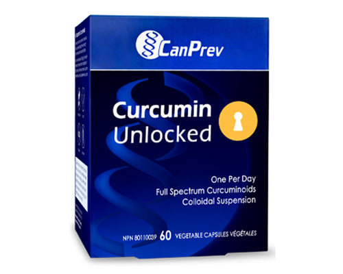 CanPrev Curcumin Unlocked 60 Veggie Caps