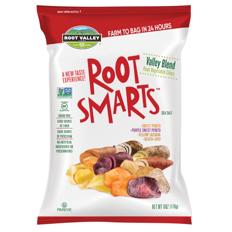 Root Smarts Valley Blend Vegetable Chips 136g