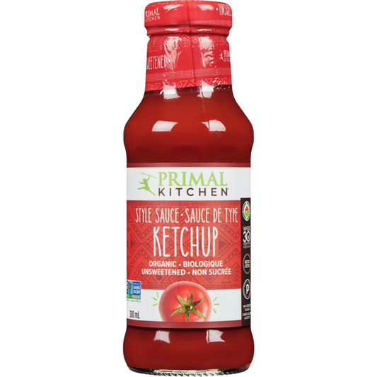 Primal Kitchen Organic Unsweetened Ketchup, 300mL