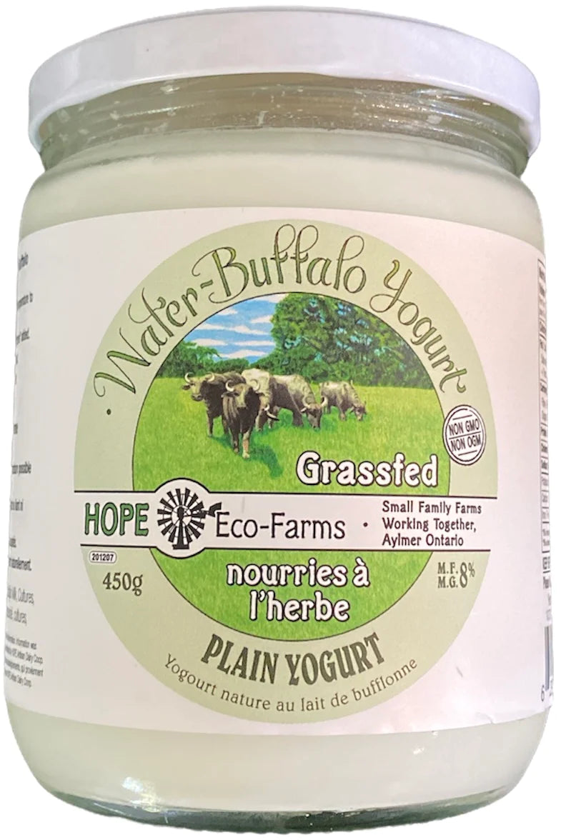 Hope Eco Farms – Water Buffalo Yogurt Plain (450g)