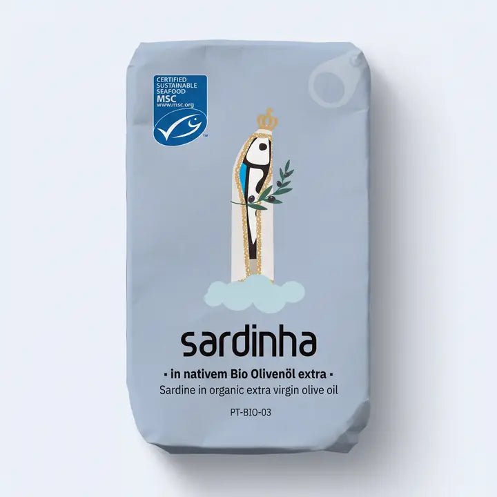 Sardinha MSC Sardines in Organic Extra Virgin Olive Oil 120g