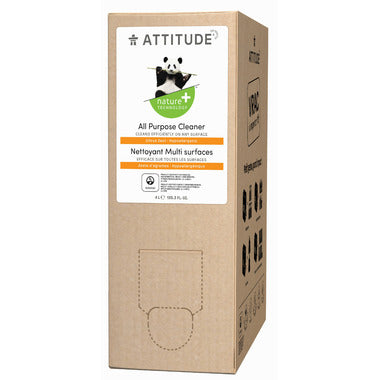 ATTITUDE Nature+ Bulk To Go All Purpose Cleaner Citrus Zest
4 L