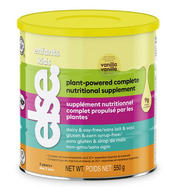 Else Plant-Powered Kid's Complete Nutritional Supplement Vanilla 550g