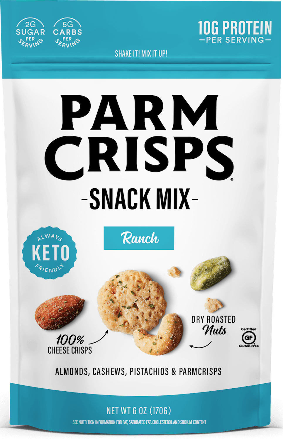Parm Crisps Snack Mix Ranch