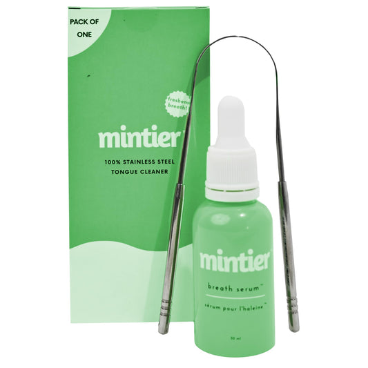 Mintier Breath Serum and Tongue Cleanser Combo