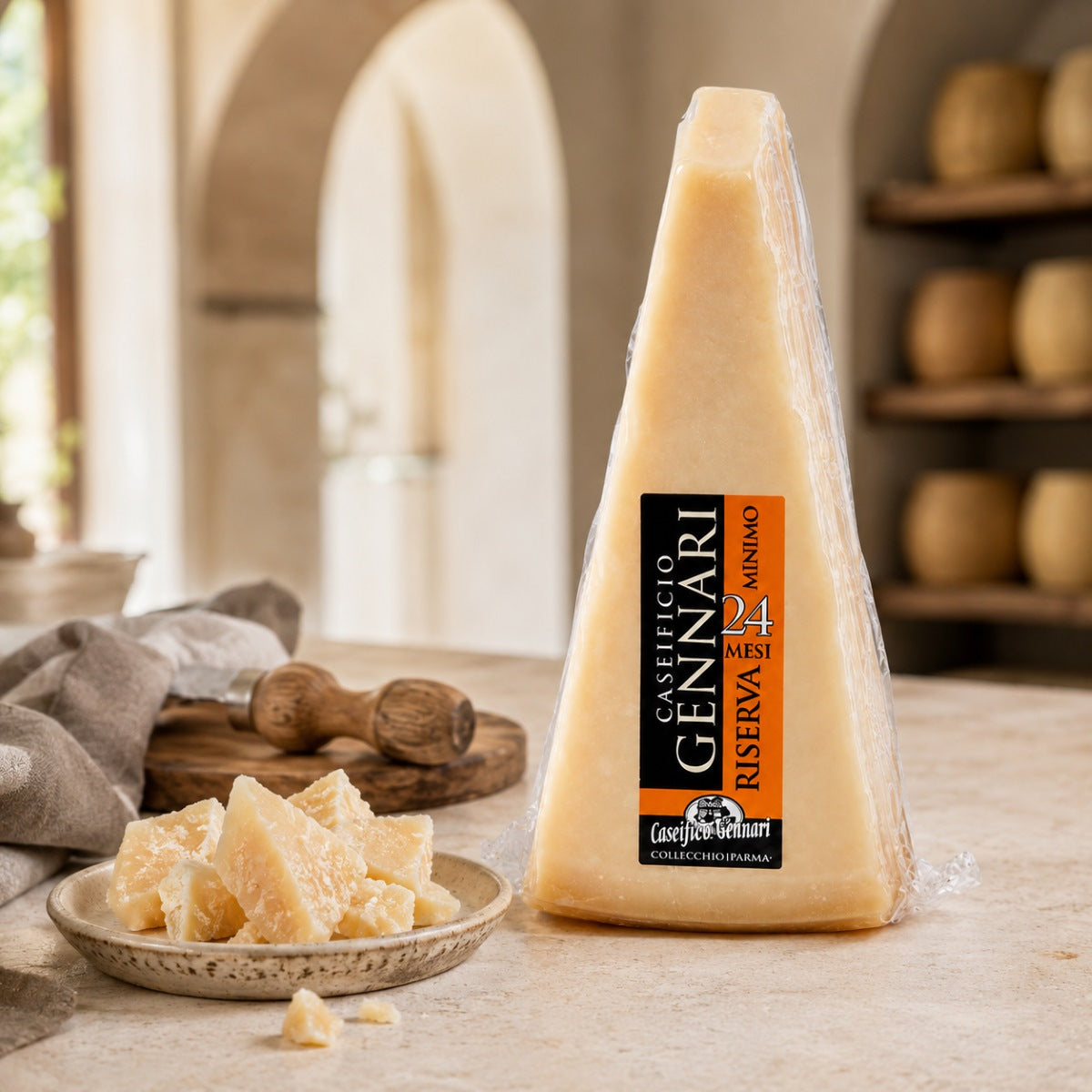[Refrigerated] Gennari Parmigiano Reggiano DOP 24 Months ~300g [GTA ONLY]