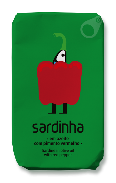 Sardinha Sardines in Olive Oil with Organic Red Pepper