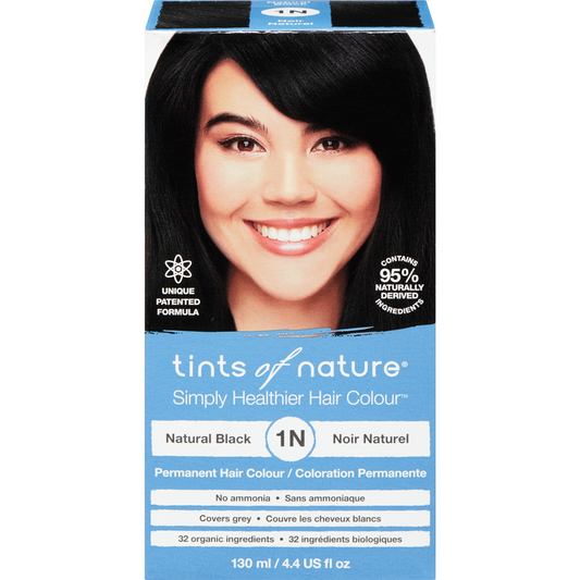 Tints of Nature 1N Natural Black Permanent Hair Dye