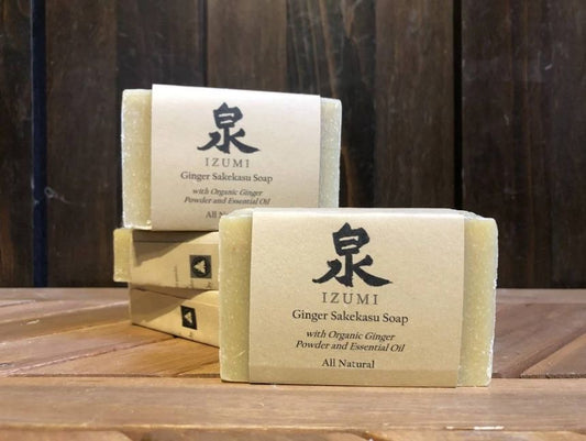 Izumi Ginger Sakekasu Soap