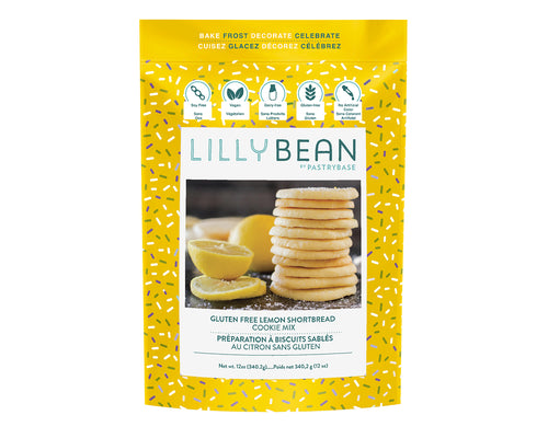 Lilly Bean Gluten Free Shortbread Cookie Mix Lemon 340.2g