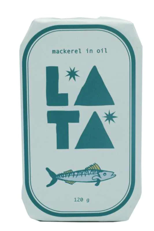 Lata mackerel with olive oil 120g