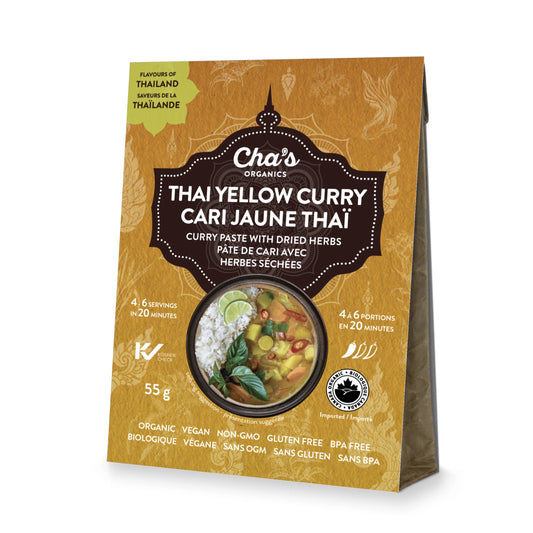 Cha’s Organic Thai Yellow Curry - 55g