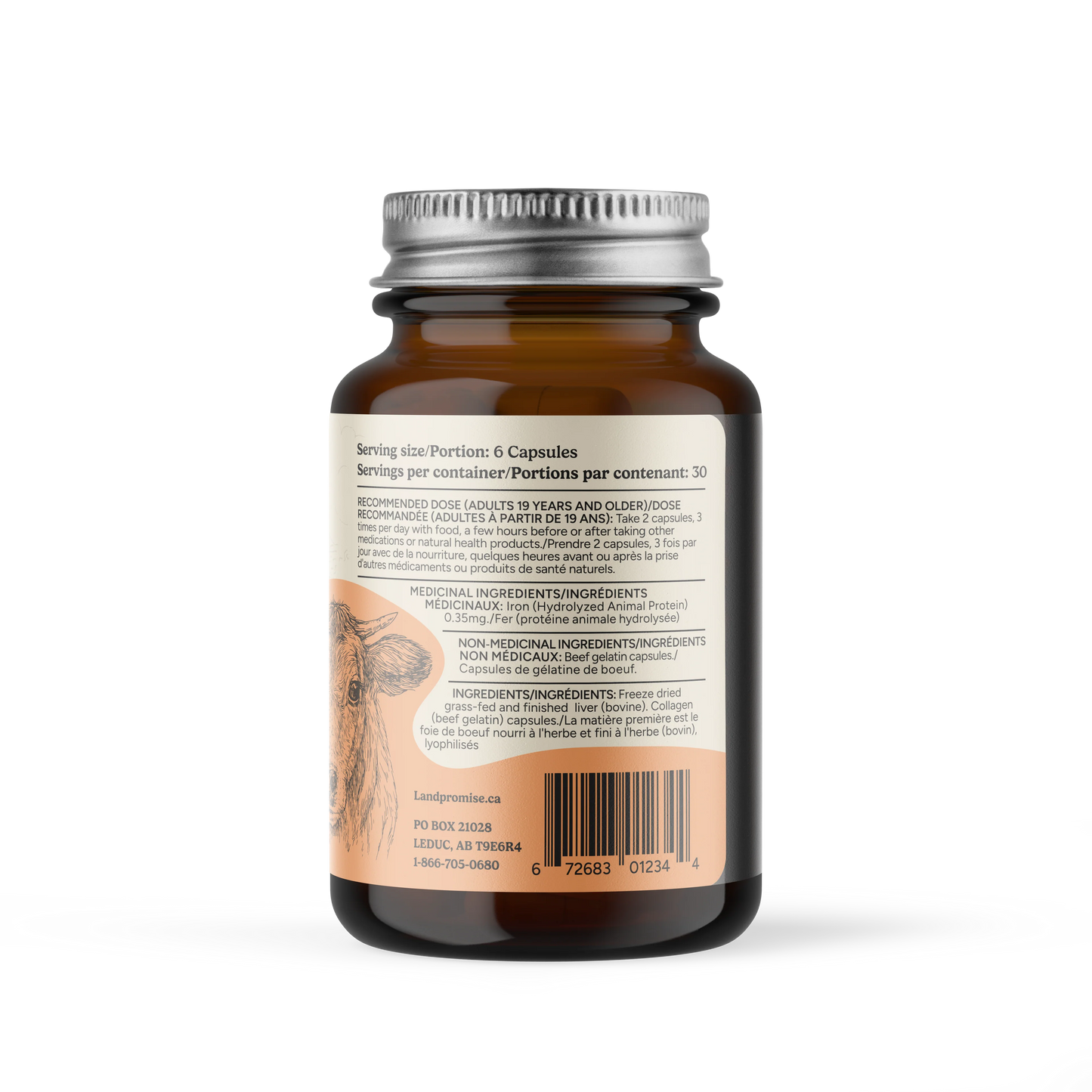 Land Promise Pure Liver 180 capsules