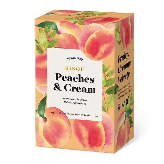 Bisou Tea Peaches & Cream | 12 Tea Bags