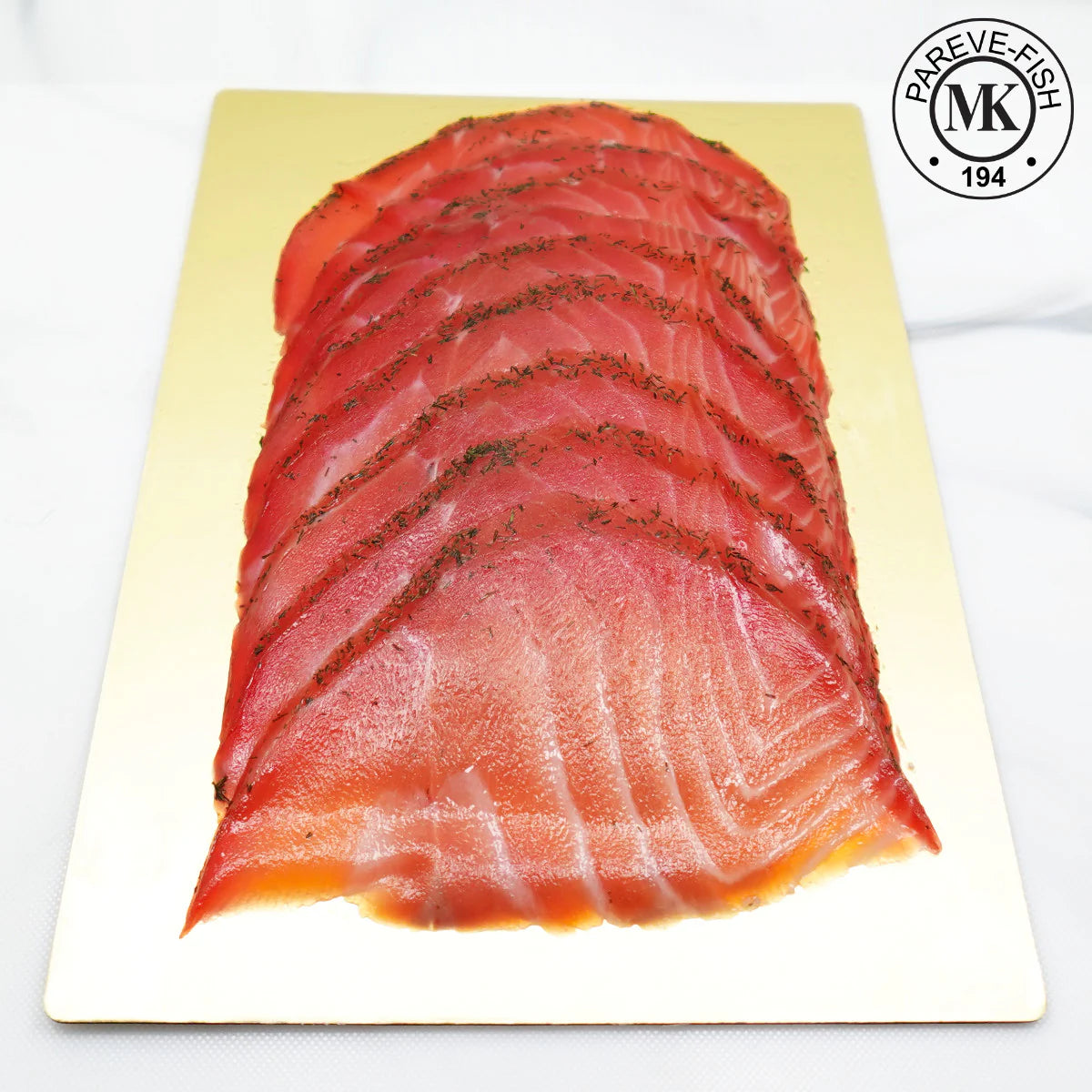 Premium Salmon Gravlax - Prime Royal Cut Loin - Sliced - Beets 'n Brandy