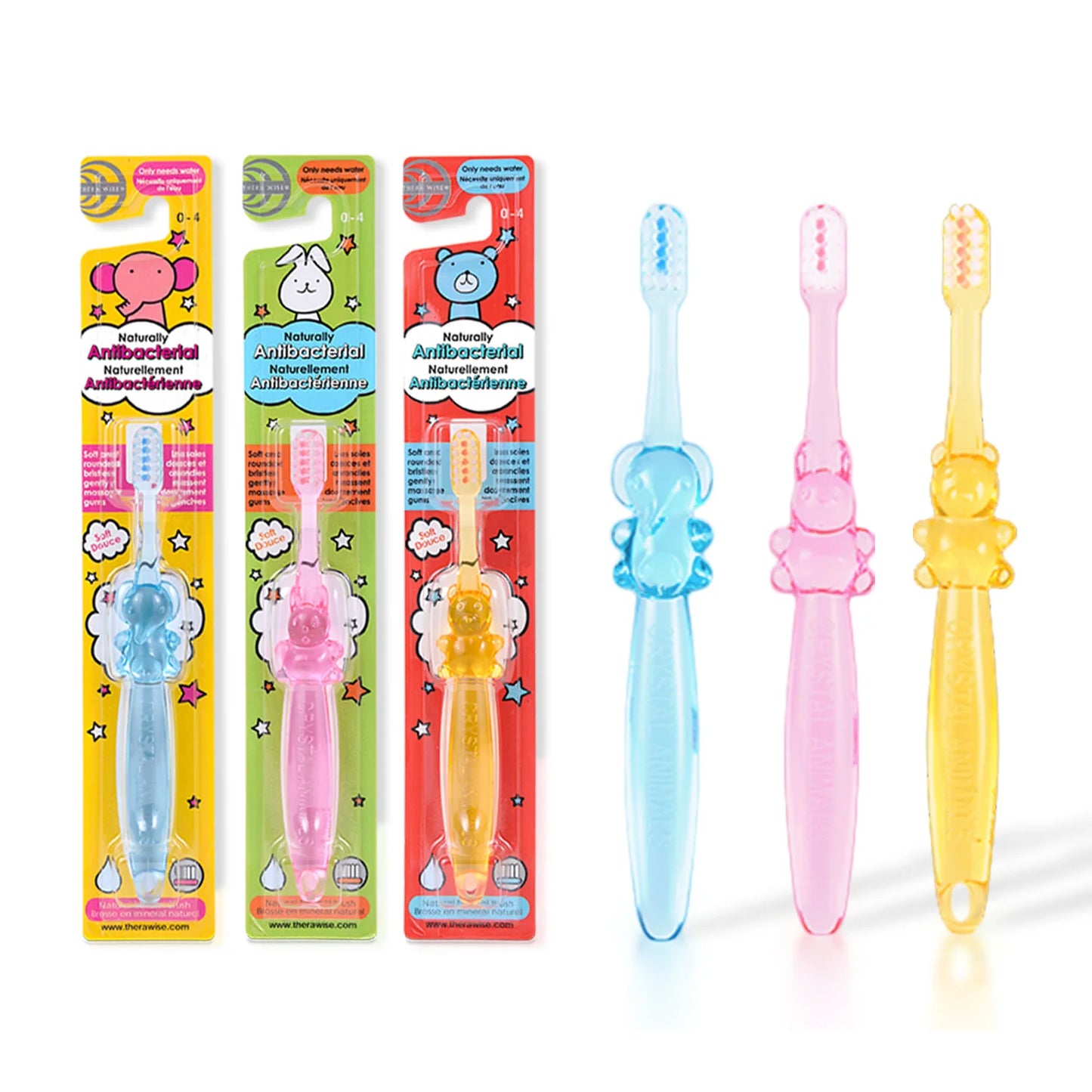 Thera Wise Antibacterial No Toothpaste Needed Toothbrush 0-6 years