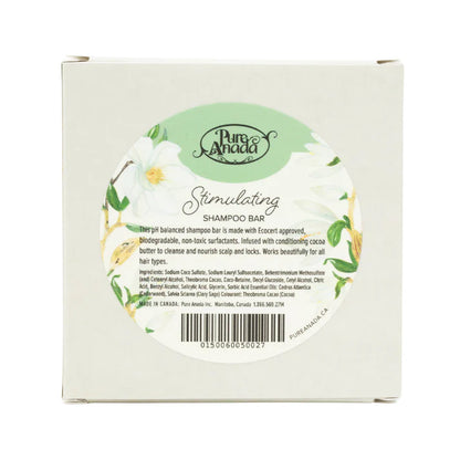 Pure Anada Shampoo Bar - Stimulating (Cedarwood & Clary Sage) 115g