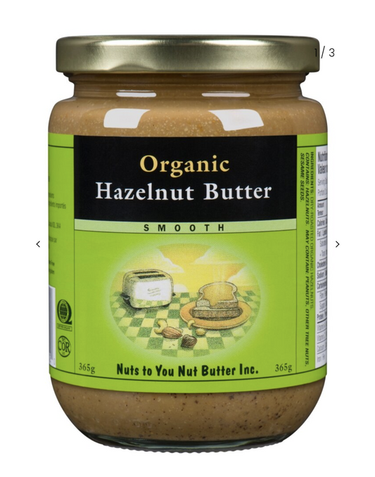 Nuts to You Organic Hazelnut Butter Smooth
365g