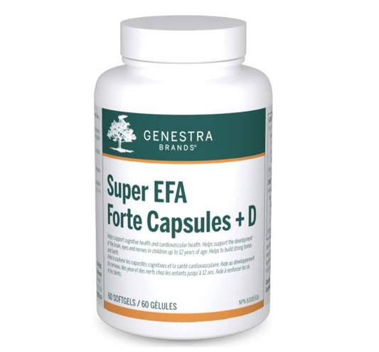 ✅ Genestra Super EFA Forte Capsules + D- 60softgels