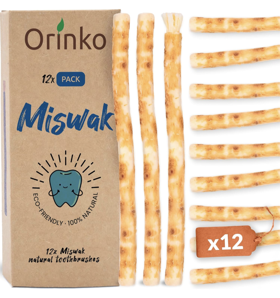 Orinko Siwak Natural Toothbrushes 12x pack