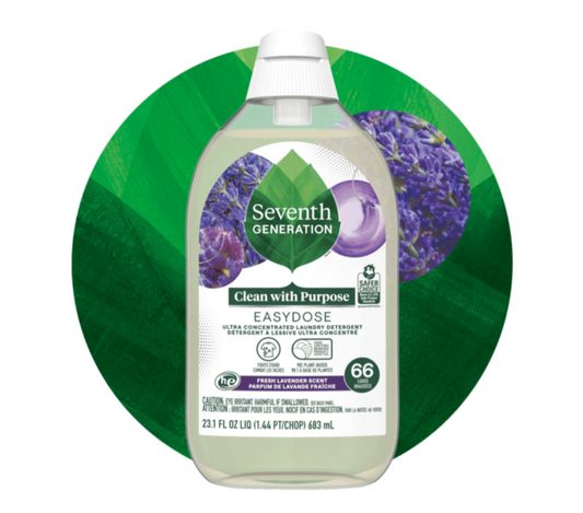 Seventh Generation EasyDose™ Ultra Concentrated Laundry Detergent - Fresh Lavender 683ml