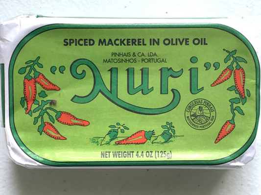 Nuri Spiced Mackerel in Olive Oil -125g
