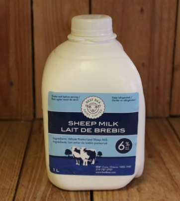 Best Baa – Sheep Milk Whole (1L Carton)