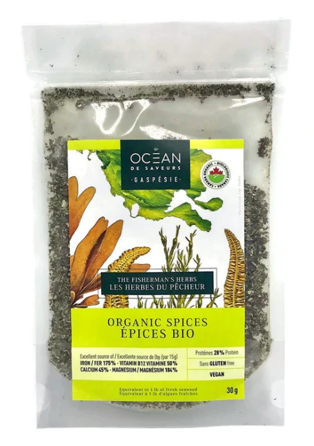 Ocean De Saveurs Atlantic seaweed flakes fisherman's herbs 30g