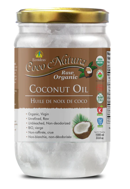 Coco Natura - Organic Raw Coconut Oil - (1000ml)