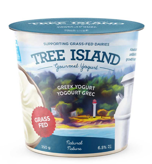 Tree Island Greek Yogurt - Natural ~ Greek Yogurt 350g